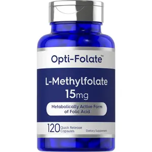 Carlyle L Methylfolate 15mg | 120 Capsules | Value Size | Max Potency | Optimized and Activated | Non-GMO, Gluten Free | Methyl Folate, 5-MTHF | by Opti-Folate