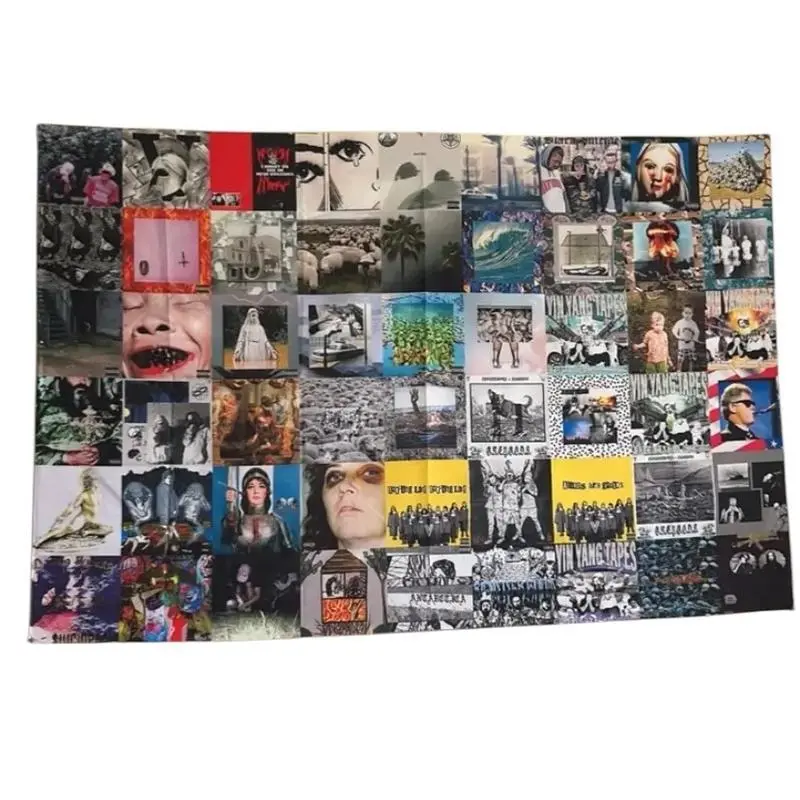 Suic-ide Music Boys Music Album 3x5Ft Flag, Cover of Boys Rapper Tapestry, Double Printing Wall Baller Decor Signs, Wall Hanging Bedroom College Livingroom Lightweight