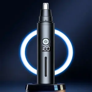 Professional Pain-Free Nose Hair Trimmer for Men and Women, USB Rechargeable Wireless Eyebrow Ear Hair Trimming Kit, Portable Personal Care Device, Cordless Rechargeable Trimmer