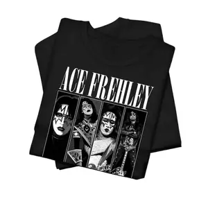 Vintage Ace Frehley Shirt, Rock Legend T-Shirt, Gift For Fan, For Men, For Women, Full Size, Full Color