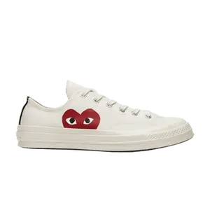Comme des Garçons Play x Converse Chuck 70 Low 'Milk'