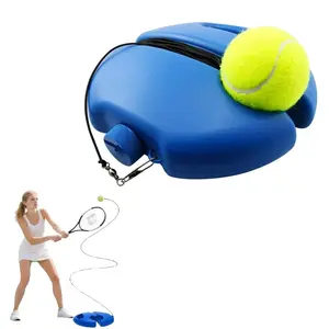 Tennis Ball Training Baseboard, Tennis Trainer Equipment Set, Tennis Trainer Ball with String, Tennis Trainer Rebound Ball, Multifunction Tennis Practice Rebounder for Backyard