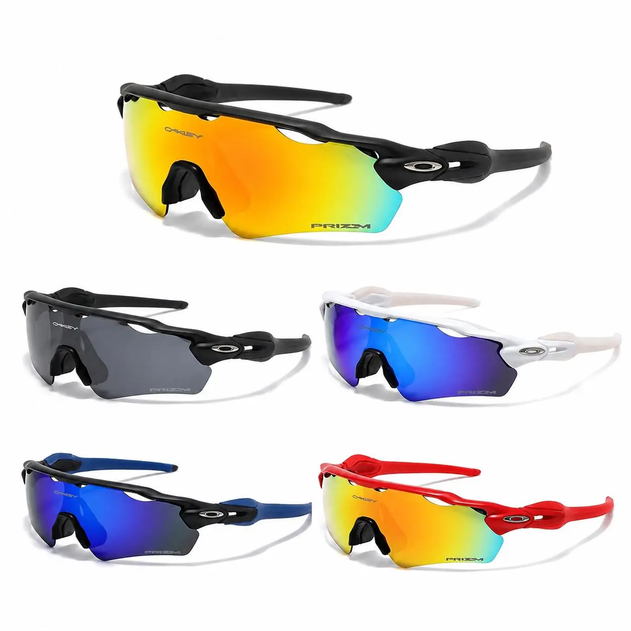 Oakley Holbrook Classic Square Polarized Sunglasses for Men & Women, UV400 Lightweight Outdoor Sports Eyewear
