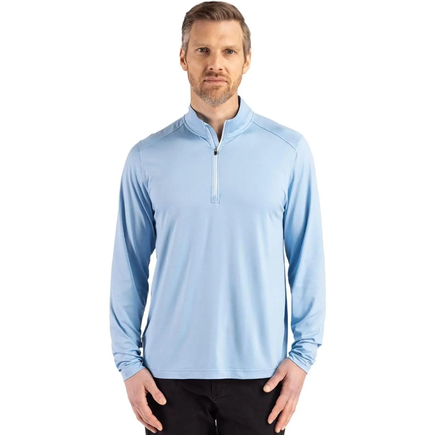 Cutter & Buck Men's Cutter & Buck Coastline Epic Comfort Recycled Mens Quarter Zip