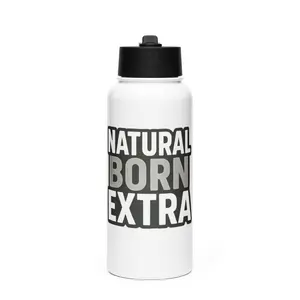 32oz. Water Bottle - Natural Born Extra