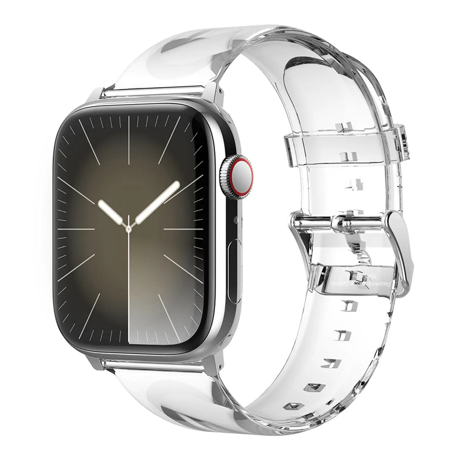 [elago Official] Transparent TPU Smartwatch Replacement Strap for Ultra 4/3/2/1, Series 12-1, SE 3/2/1 - Wearable Accessory, Durable Band, Comfortable Daily Wear, Easy to Clean, Multi-Size (38mm, 40mm)