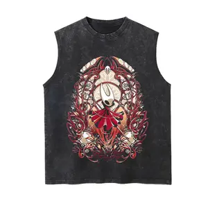 Game Vintage Tank 90s Graphic Sleeveless Tank Tops Men Vest Streetwear Outfits Men Vacation Outfits Sleeveless Shirt