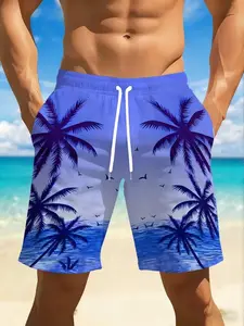 Men's Quick-Dry Swim Trunks, Swimming Trunks, Swim Shorts, Swimwear Shorts, 3D Print Design, Casual Regular Fit, Suitable for Beach, Pool, Gym, Outdoor Activities