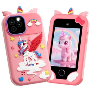 Kids Toy, Kids smart phone toy, dual-camera, Multiple fun games, a variety of cute filters to choose from, Boy/Girl holiday birthday gift preferred!, Portable