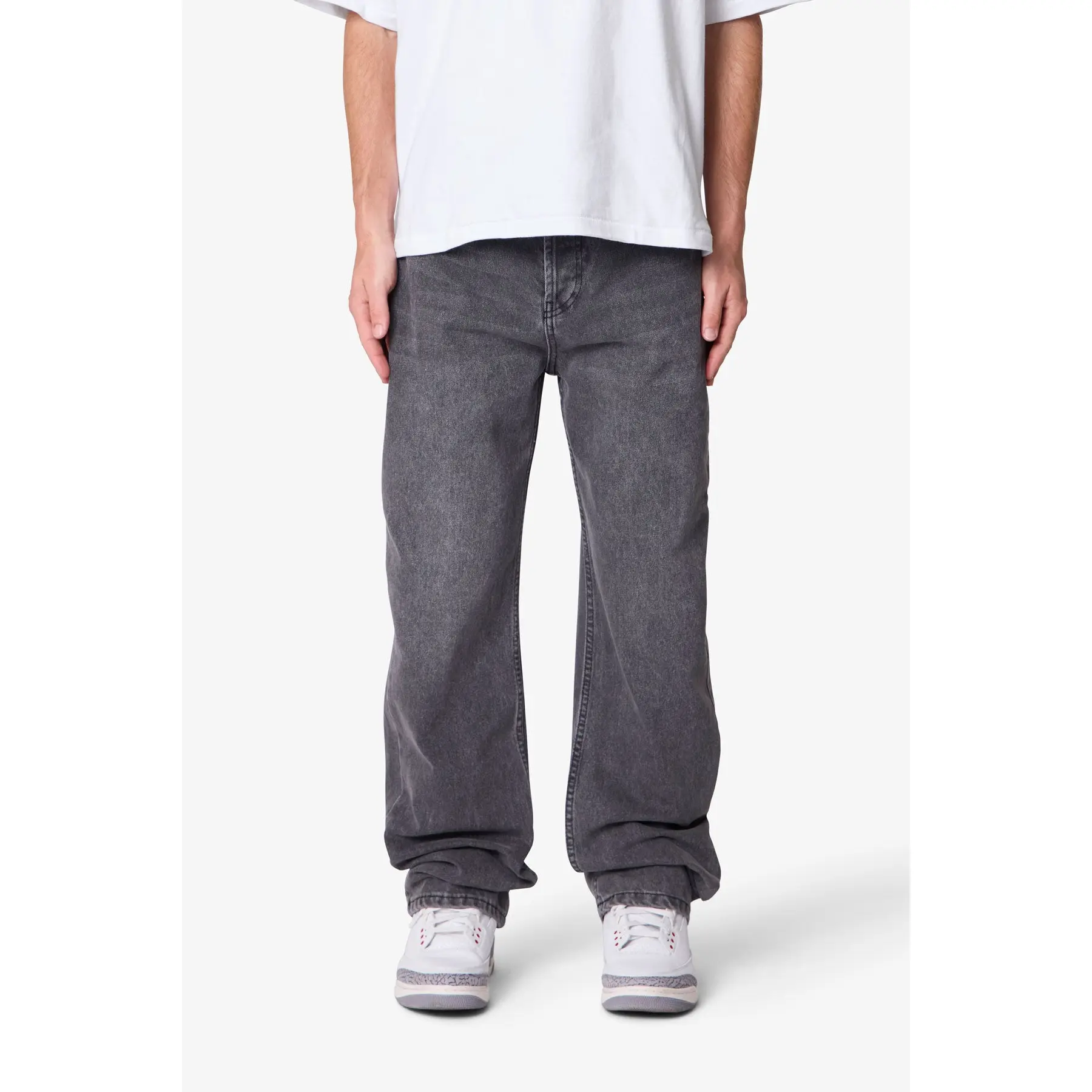 mnml Baggy Denim - Dark Sand Wash