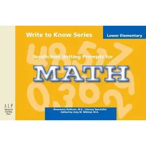 USED-Write to Know: Nonfiction Writing Prompts for Lower Elementary Math by Ruthven, Rosemary (Paperback)