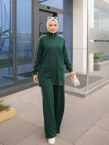 Women’s Sporty Knitted Cotton Training Set – طقم رياضية من القطن