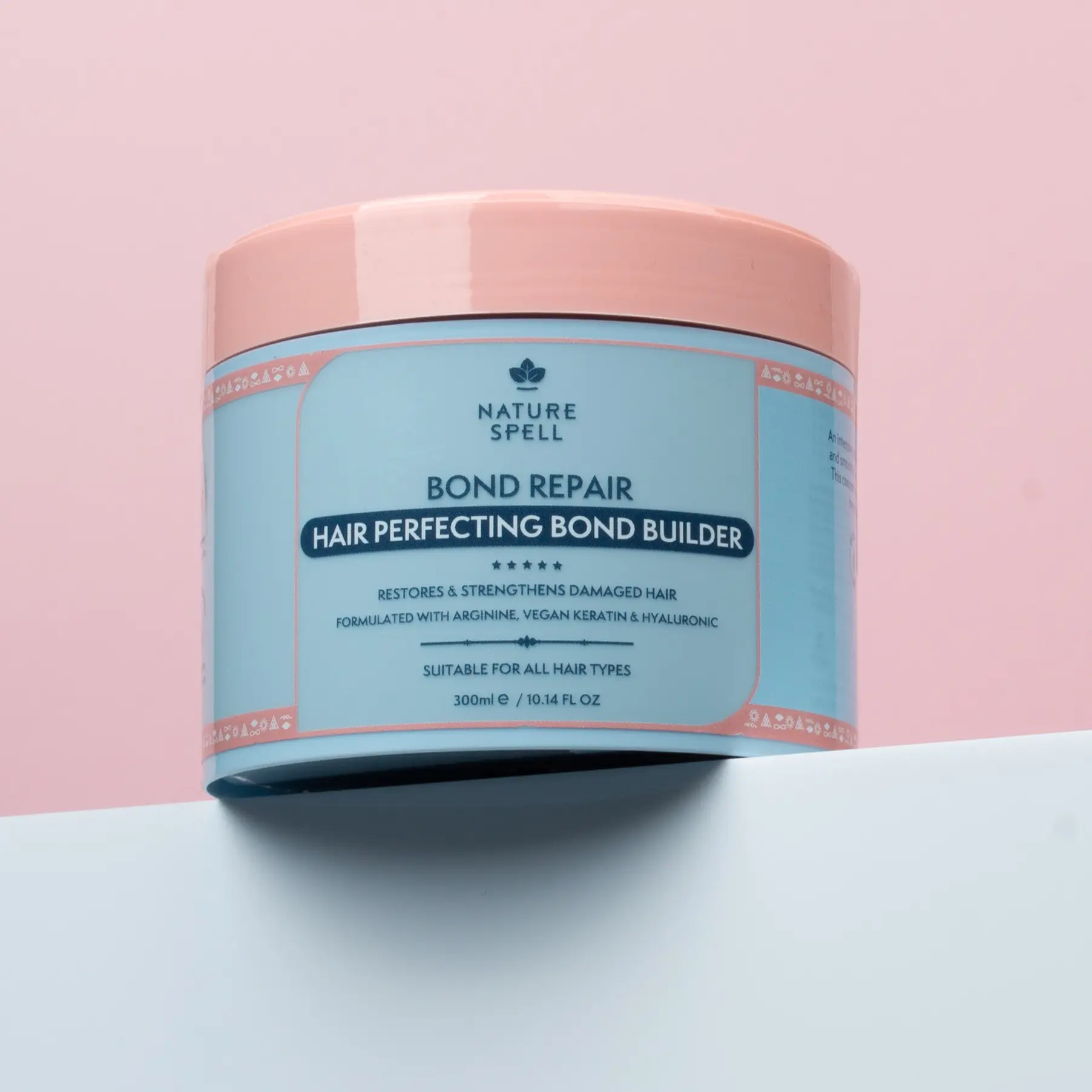 Bond Repair Hair Perfecting Bond Builder 300ml - Vegan Keratin Sulphate Free for Damaged and Coloured Hair by Nature Spell