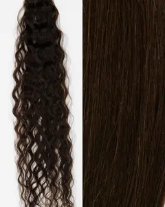 Signature Tape-In, Curly | Darkest Brown #2