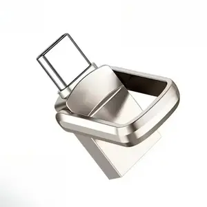 2026 2TB Metal Pendrive 2 IN 1 USB Flash USB 3.0 Pen drive flash disk Memory Stick Type C For Cellphone PC high speed metal u disk