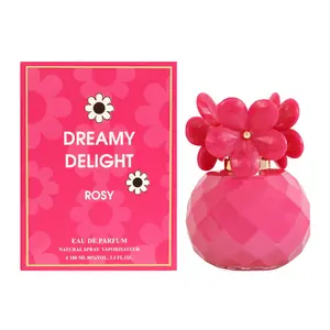 EBC Dreamy Delight Rosy Eau De Parfum Natural Spray for Women 100Ml 3.4fl.oz.