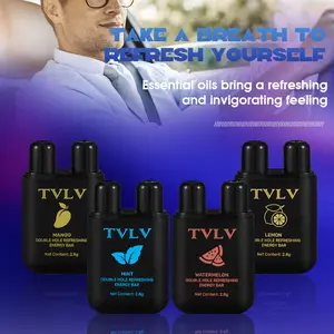 🚀 Snap • Inhale • Refocus | Twin-Cap Mint Inhaler Essential Oils | Late-Night Study, Long Drives, Meetings | Discreet & Reusable (Not a Vape)