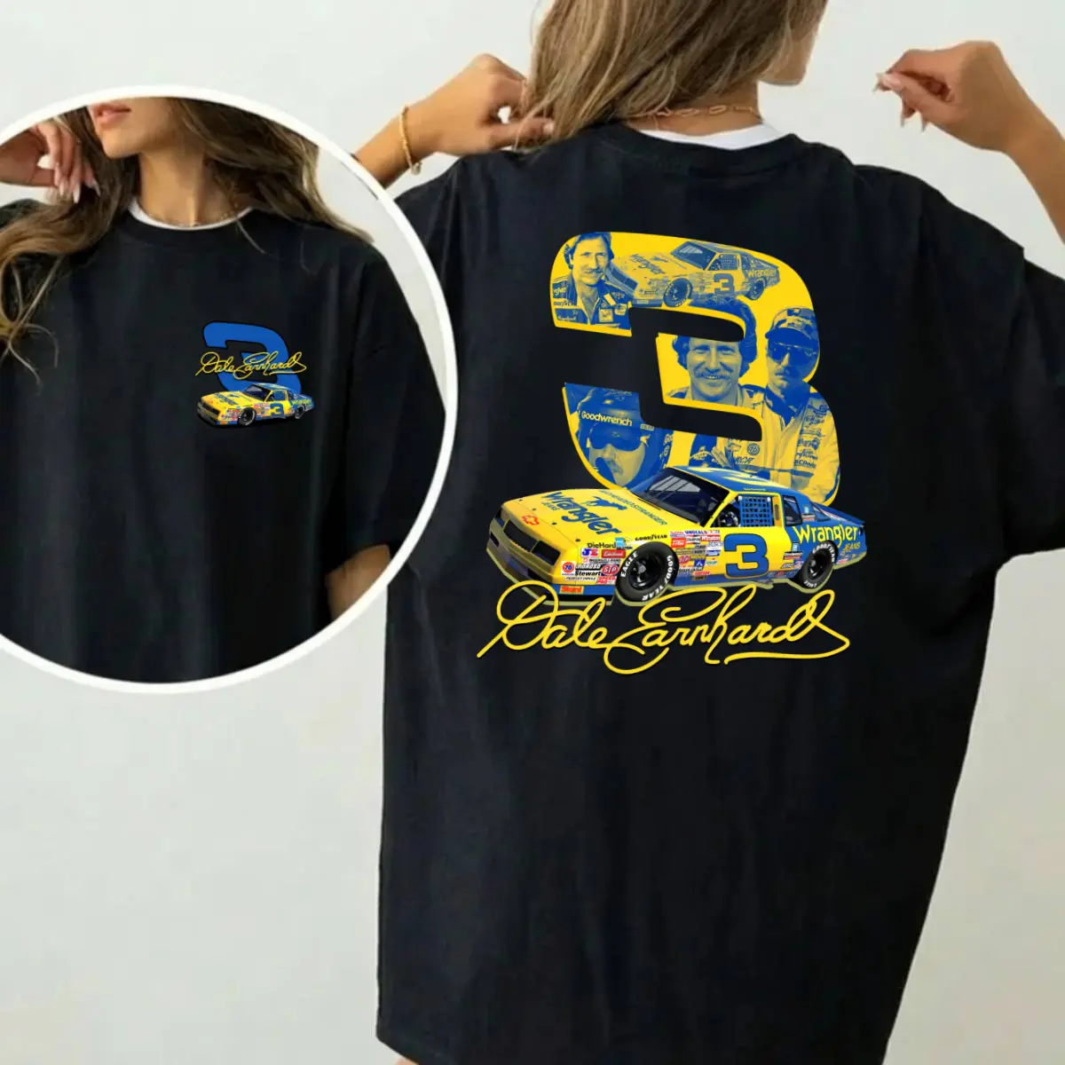 Dale Earnhardt 03 Vintage T-Shirt, Unisex Nascar Sweatshirt, Classic Racing Fan Tee, Gift For Man And Women
