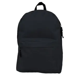 212 MAIN 18 in. Adjustable Backpack for School, Basic Padded-Strap Book Bag with Zipper Closure