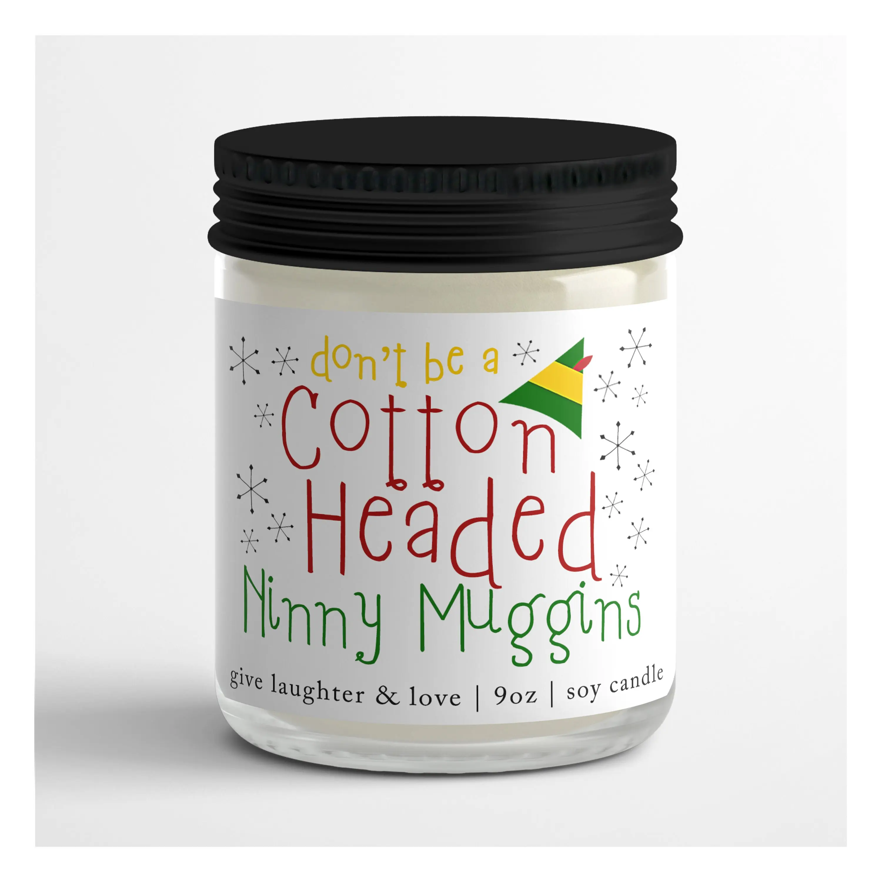 Cotton Headed Ninny Muggins | Elf Movie | Soy Candle