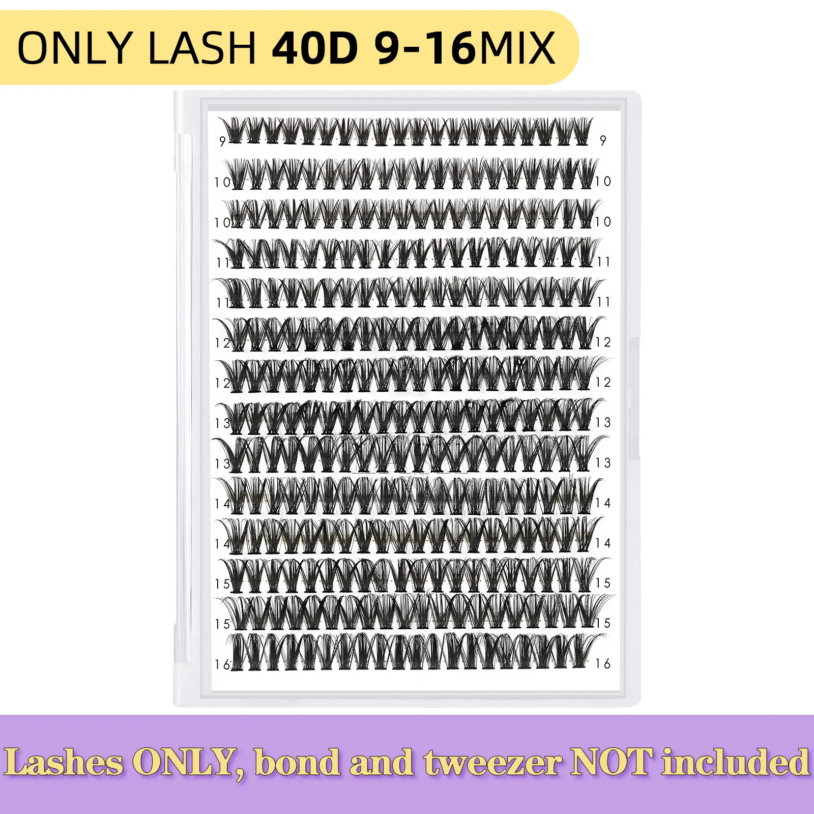 ONLY LASH 40D 9-16MIX