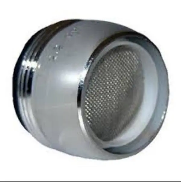 Larsen Supply 205546 Chrome Small Male Aerator, 0.81" x 27" Size, California Low Flow Compliant, Carded Kitchen Fixture Accessory