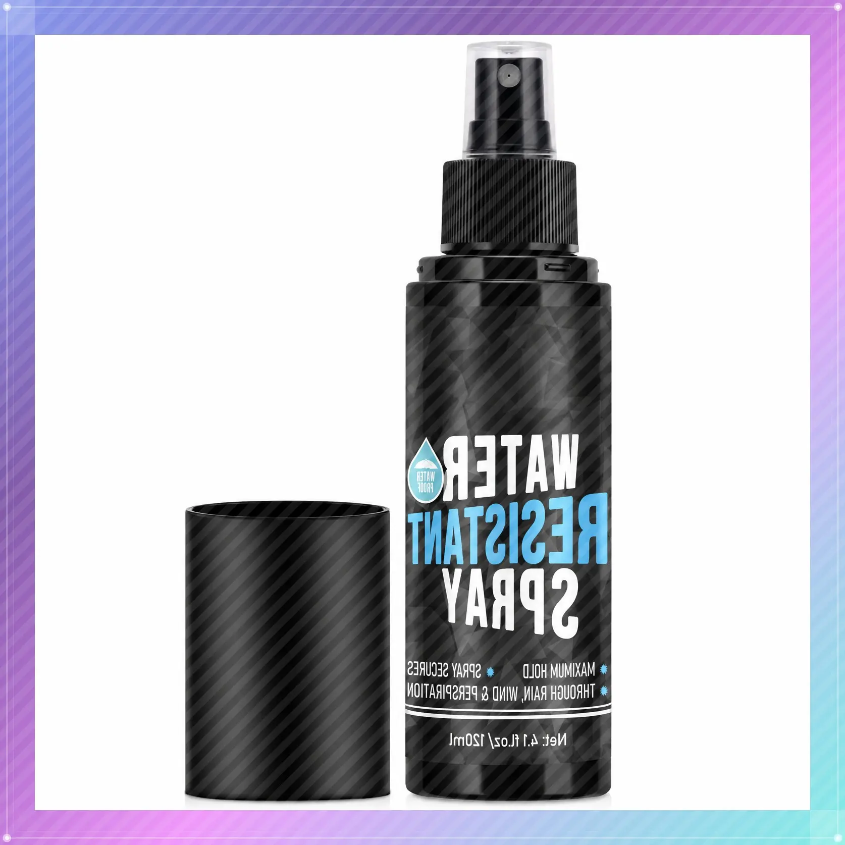 【Deals for You days】Hair Fiber Water Resistant Spray for Men - Hair Fiber Holding Sprays for Black Hairs Extra Hold - Barber Enhancement Spray for Mens Hair&Beard - Waterproof Hairline Enhancer & Volumizing Sprays