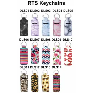Rectangular Chapstick Keychains