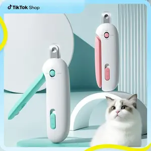 Adjustable Nail Clippers for Pets 2-in-1 Cat Nail Clipper Trimmer with Adjustable Aperture for Cats & Dogs 1-3.5mm Sizes Portable No Battery Required Ideal for Small Pets