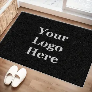 1pc Custom Velvet Door Mat Carpet That Allows Customers to Replace Images, Featuring Personalized Designs That Accurately Reproduce Patterns, Made from High-Quality Materials, Slip-Resistant And Durable, Suitable for Entryways And Living Rooms
