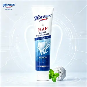 Hotluck Hydroxyapatite Toothpaste | Gentle Formula to Repair Cavities, Remove Yellow Stains & Eliminate Bad Breath | Fluoride-Free Mint Flavor, 4.0 oz