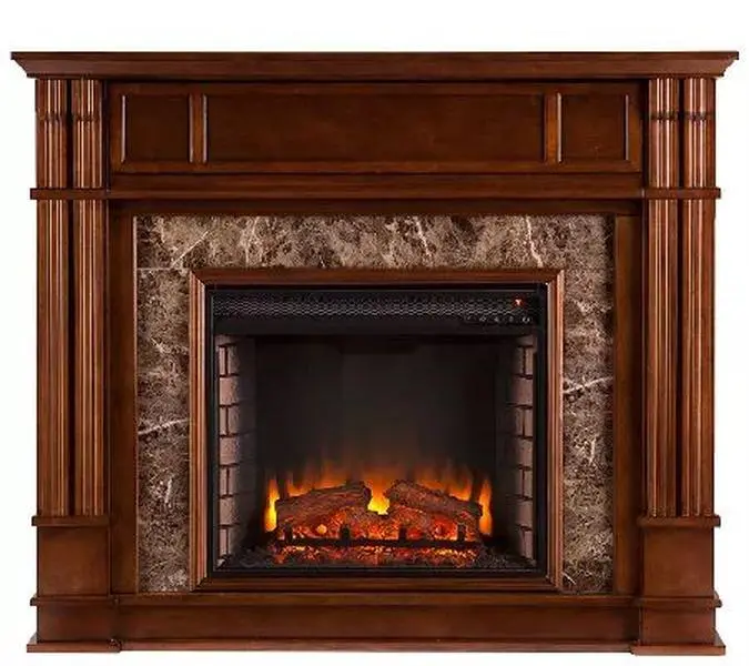 Harper Electric Media Fireplace