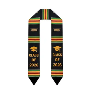 Kente Graduation Stole Class of 2026 | Celebrate Culture with the African Graduation Stole
