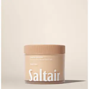 Saltair Santal Bloom Body Butter – Deep Moisture Cream with Ceramides, Coconut & Sea Buckthorn Oils – 24-Hour Hydration – 10 fl oz