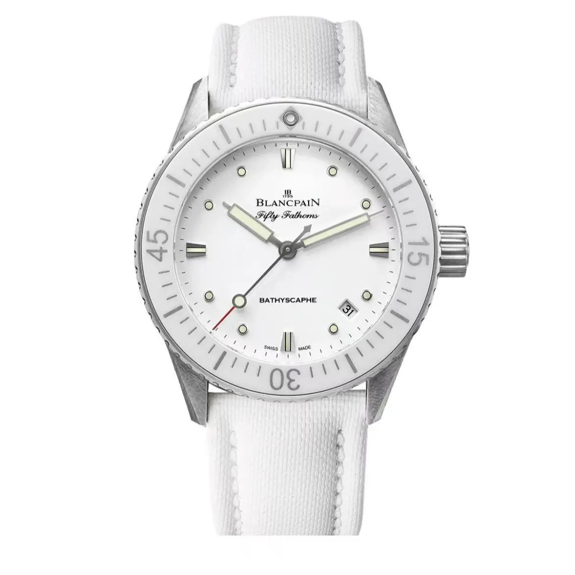 Blancpain Fifty Fathoms Bathyscaphe 5100‑1127‑W52A 38mm