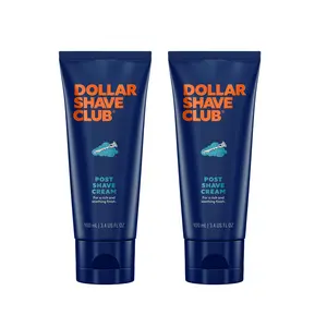 Dollar Shave Club Post Shave Cream – Hydrating After Shave Balm for All Skin Types, Fast-Absorbing Non-Greasy Travel Ready Pack, 3.4 oz, 2-Pack