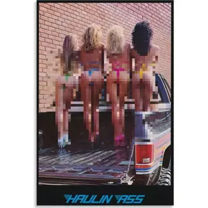 1970s 1980s Haulin Bathing Suit Girls Pinup Poster Pickup Poster Vintage Poster Poster Album Art Decor Painting Wall Art Canvas Poster Bedroom Decor Poster