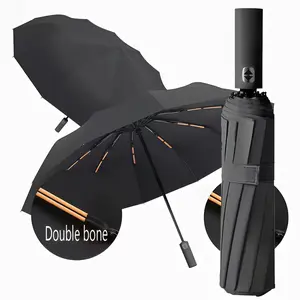 Full Automatic Windproof Folding Umbrella, UV Protection Rain & Sun Use, Portable Rain Umbrella, Outdoor Travel Essential, Lightweight Waterproof Umbrella, Sunshade Umbrella, Portable Foldable Umbrella, Men Women Suitable, Unisex