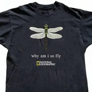 National Geographic  with dragonfly graphic baby tee
