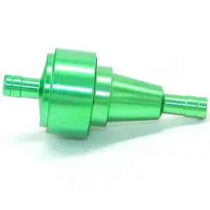 Detachable Washable CNC Aluminum Alloy Motorcycle Gas Fuel Filter Universal Oil Cup Filter