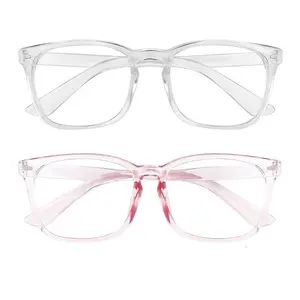 Computer Gaming Glasses 3 Packs, 2 Packs for Women & Men, Lightweight Eyeglass for Office, Phone, Party, Study & Daily Use