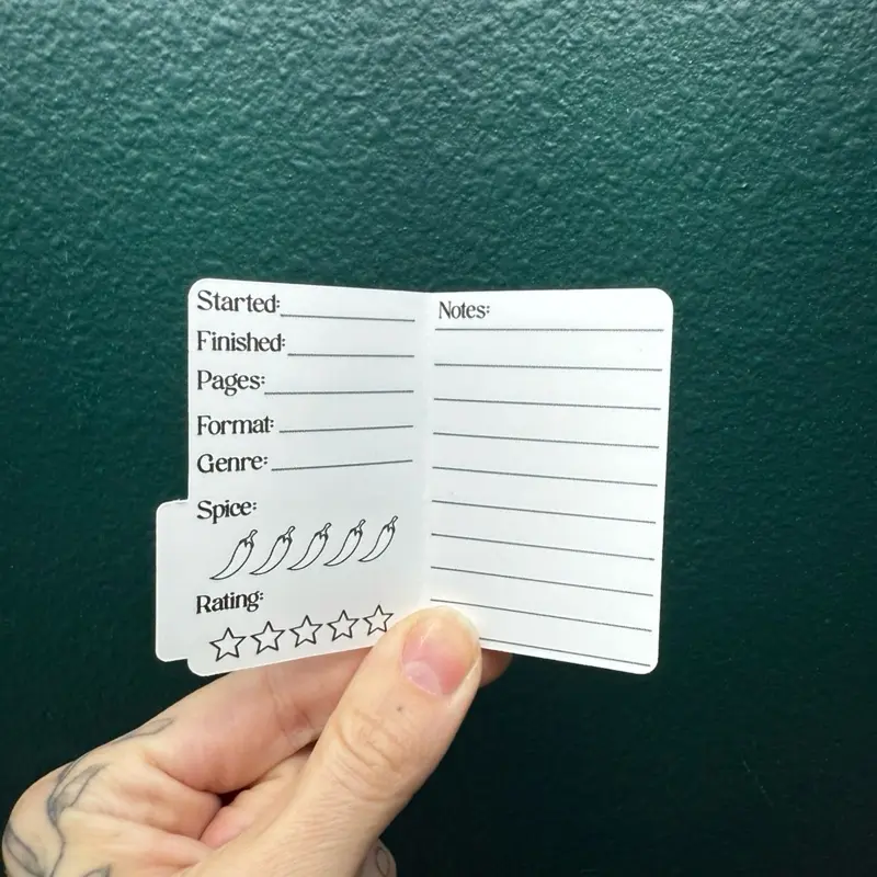 Mini File Folder Book Review for Journaling Mini File Folder Book Review for Journaling