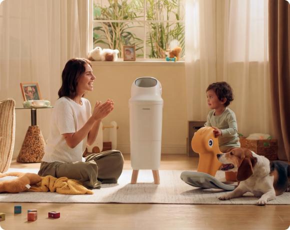 Diaper Pail – Odor-Locking Waste Disposal for the Modern Nursery Designed for parents navigating the daily realities of diaper changes, this diaper pail transforms how nurseries manage waste. DP01