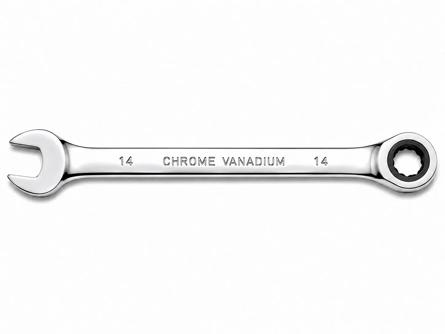 14mm Ratcheting Combination Wrench CRV Chrome Vanadium Metric Hand Tool (Copy)