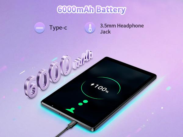 [Spring Glow Up]PRITOM 10” New Tablet with Android 15: 5G WiFi, 12GB(3+9) RAM, 32GB+1TB ROM,6000mAh Battery – Perfect for Work and Play, Upgrade Your Tech, Long-Lasting Power, Versatile Device