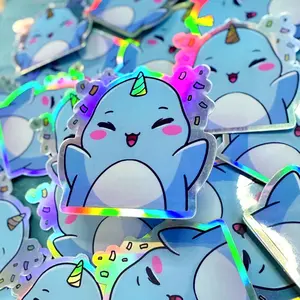 Narwhal Hype Sticker