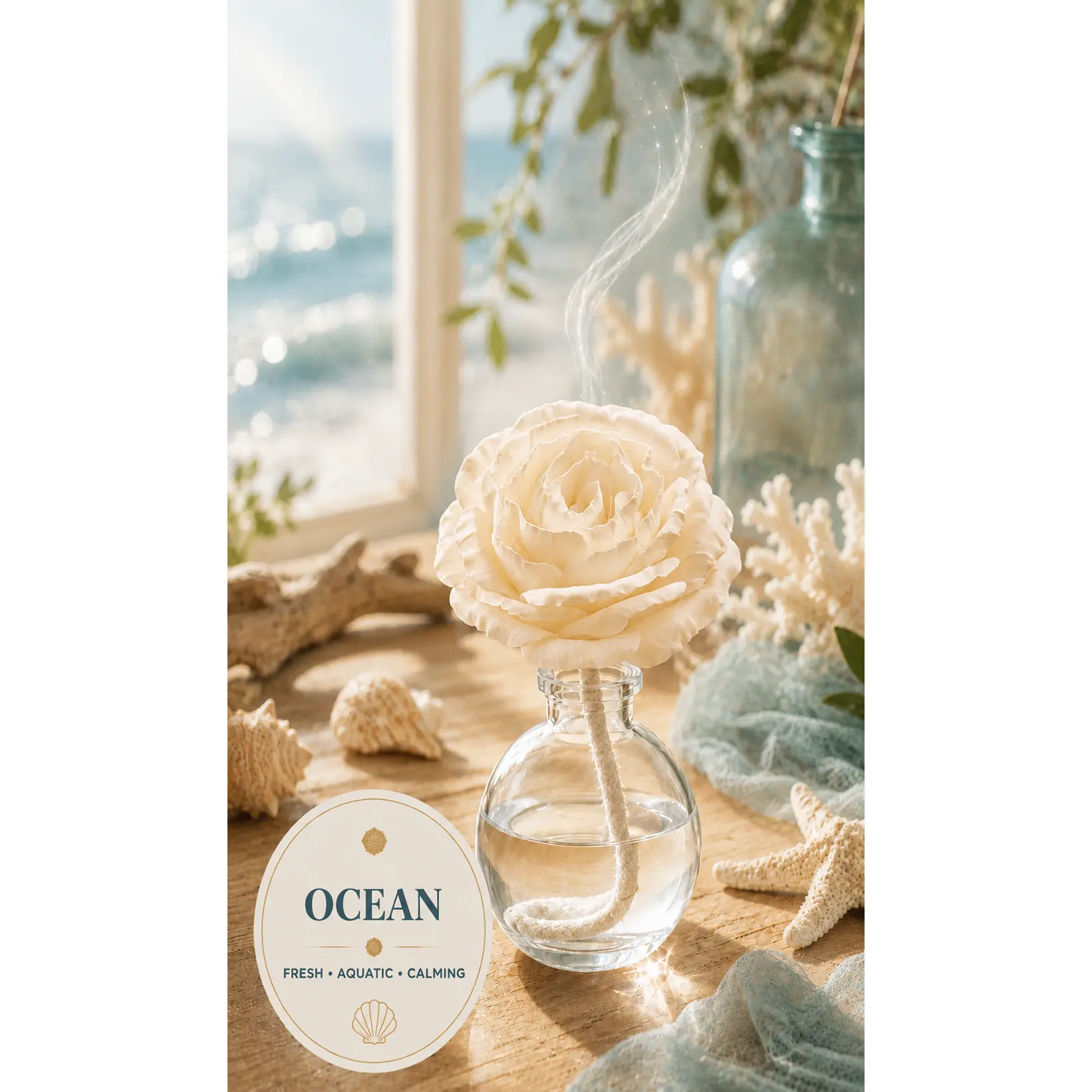 Rose Reed Diffuser – 3 fl oz (90 mL)
