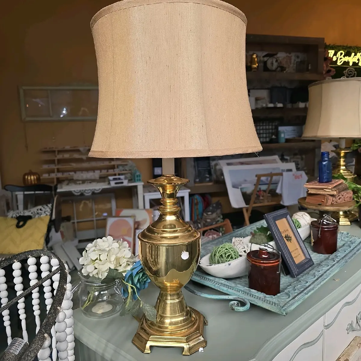 Brass Lamp - Perfect for Any Room in Your Home