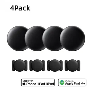 4Pack Strong Magnetic GPS Tracker Anti-Lost Vehicle Tracking Device Portable Car Locator Works with Apple Find My APP for Car Bike Vehicle Kids Pets Mini