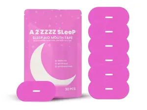 A2ZZZZ Pink & Breathable Mouth Tape | Anti-Snoring, Hypoallergenic Sleep Aid Mouth Tape, Comfortable Sleep & Gentle on skin